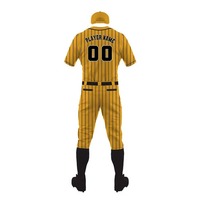 Nouvel ensemble uniforme de baseball respirant à séchage rapide 100 % polyester à manches courtes, design personnalisé, vêtements de sport de softball pour hommes de haute qualité