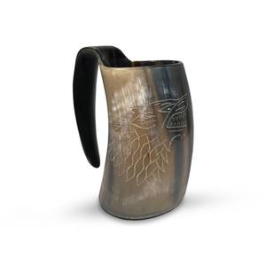 Taza de beber con cuerno natural, jarra vikinga auténtica, producto en oferta, fabricante de la india lametier artz - Product Image 3