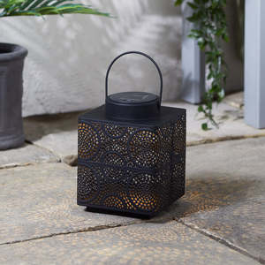 Hot Selling Elegant <b>Black</b> Moroccan Votove Candle Holders & <b>Lanterns</b> for Christmas Lighting Decorations - Product Image 5
