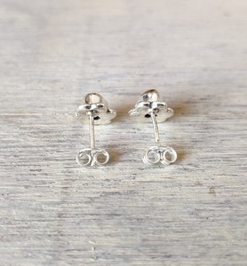 Joyería para mujer, pendientes de tuerca de estilo bohemio de plata, joyería de plata de ley 925, piedras preciosas citrinas, pendientes hechos a mano, regalo - Product Image 2