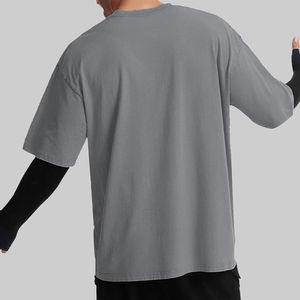 Camisetas de motorista vintage con estampado gráfico de calavera segura para hombre, camiseta informal de gran tamaño de algodón 100% para hombre - Product Image 6