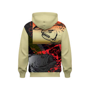 Sudadera con capucha impresa por sublimación completa OEM para venta al por mayor y al por menor - Product Image 3