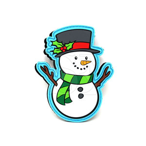 Patchs en PVC souple 3D personnalisés, écologiques, thermocollés et gaufrés, pour vêtements, décoratifs, en caoutchouc de silicone, motifs floraux, cœurs, logos - Product Image 1