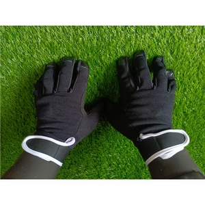 Gants de frappe de cricket en cuir de qualité supérieure pour hommes Protection et confort de qualité professionnelle - Product Image 6
