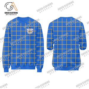 Top qualité Sigma Gama Rho article grec patchs de broderie coton mélangé vêtements doux élégant sweat-shirt confortable pour hommes - Product Image 2