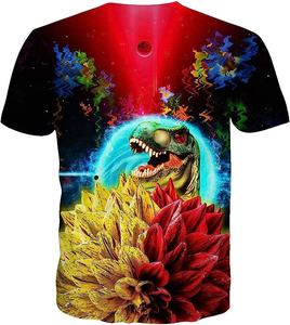 Directo de fábrica, camisetas cortas informales con cuello redondo para hombre, secado rápido, transpirables, cómodas, temporada de verano, hechas a medida, nuevas de talla grande - Product Image 2