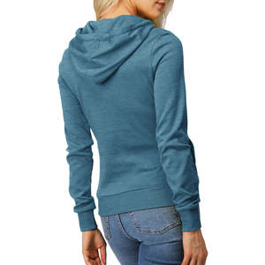 Sudadera con capucha de diseño superior para mujer, ropa de calle ligera bordada, precio al por mayor personalizado, sudaderas con capucha de último diseño de alta calidad - Product Image 6