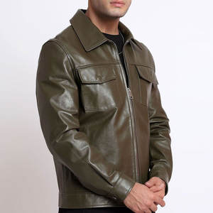 Blouson de motard pour hommes de meilleure qualité design entièrement personnalisé blouson en cuir pour hommes au tarif de gros vente en gros - Product Image 2