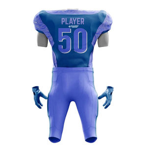 Uniformes de football américain de qualité supérieure Designs personnalisés Impression américaine respirante à séchage rapide sublimée - Product Image 5