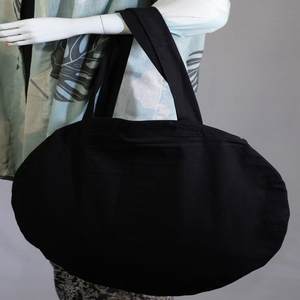 Sac fourre-tout en toile de coton Calico réutilisable écologique de haute capacité Logo personnalisable longue lettre de Solution durable - Product Image 2