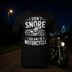Non russa, non sogno: T-shirt da motociclista per chi russa - Prodotto promozionale - Product Image 3