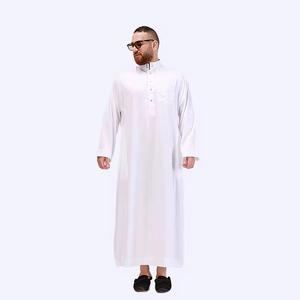 เครื่องแต่งกายอิสลามแบบดั้งเดิม Jubba หรูหราสีดำสไตล์อาหรับ Jubba - Product Image 3
