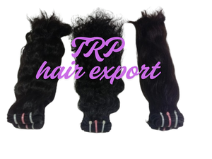 Extensiones de cabello indio virgen negro Natural 100%, cabello trenzado ondulado de alta calidad de 12 "de Temple - Product Image 2