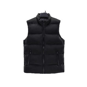 Nouvel arrivage de doudoune sans manches pour hommes hiver respirant épais gilet bouffant à fermeture éclair pour hommes Offre Spéciale nouveau - Product Image 5