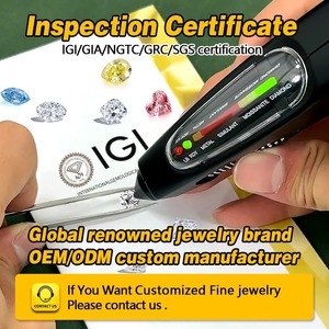 Anillo de Diamante Cultivado en Laboratorio con Certificación IGL, DEF VVS, Alta Joyería, Oro Rosa Sólido de 18K, Anillos de Compromiso y Boda, Anillo de Diamante de Lujo para Mujer - Product Image 3