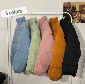 Chaqueta acolchada de alta calidad con cuello levantado para mujer, chaqueta acolchada con cierre de cremallera, chaqueta de mujer con bloque de Color - Product Image 2