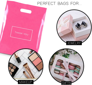 Sac d'emballage écologique découpé, sac en plastique pour vêtements avec Logo personnalisé - Product Image 4