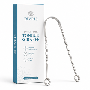 Grattoir à langue double face en cuivre DIVRIS, réutilisable, portable, outil d'hygiène buccale pour un usage quotidien - Product Image 3