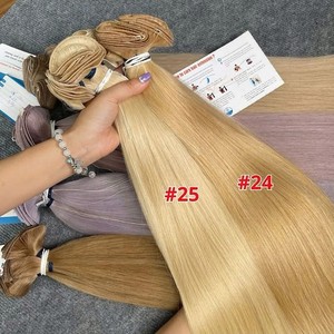 Mejor Opción: Cabello Humano Vietnamita Liso de Doble Trama Cosida a Mano, Cutícula Alineada, Calidad Premium a Precio de Fábrica - Product Image 3