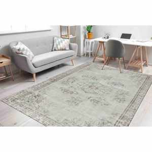 Green Turkish <b>Rug</b>: Muted Antique Decor, Hallway Accent <b>Rug</b>,<b>Chenille</b> <b>Rug</b> - Product Image 1