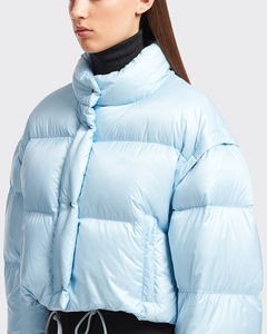 Veste d'hiver personnalisée pour femmes, imprimée, rembourrée en duvet, avec rembourrage en coton nylon, respirante, imperméable et logo personnalisé - Product Image 4