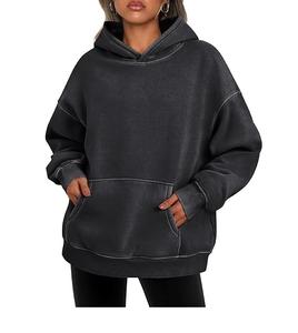 Ensemble de survêtement pour femmes, sweat-shirt et pantalon, lavage à l'acide personnalisé, vente en gros, sweat-shirt lourd de haute qualité, ensemble 2 pièces, sweat-shirt pour femmes 2026 - Product Image 5