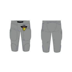 Pantalones integrados de fútbol americano Pantalones acolchados de fútbol americano Pantalones de fútbol americano personalizados con 7 almohadillas - Product Image 6