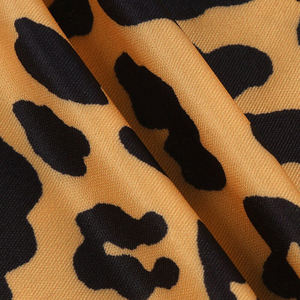 <b>Leopard</b> Women <b>Leggings</b> Pockets Digital <b>Printing</b> Seamless Custom Logo Breathable Anti-Bacterial Cotton Bamboo High Waisted Pants - Product Image 3