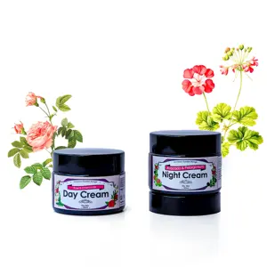 Crème de Jour à la Rose et à la Camomille & Crème de Nuit à l'Avocat et au Pelargonium VGDVP - Product Image 2