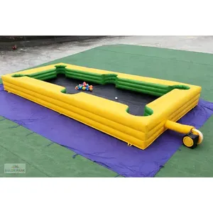 Billard gonflable géant - Grand jeu d'amusement extérieur - Product Image 1