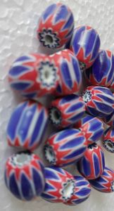 Perles de verre chevron rayées sur mesure dans des tailles sur mesure adaptées aux créateurs de bijoux et aux magasins de perles - Product Image 5