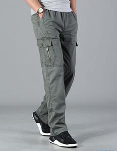 Pantalon cargo pour homme, toile légère, taille mi-haute, haute qualité, meilleur prix, fabriqué au Bangladesh - Product Image 5