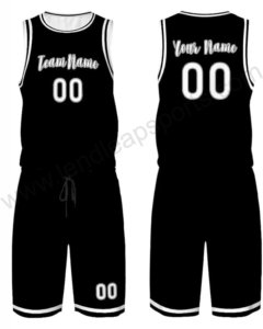 ชุดบาสเก็ตบอลและยูนิฟอร์มแบบกำหนดเอง พิมพ์ลายโลโก้แบบ Sublimation คุณภาพสูง ผ้าโพลีเอสเตอร์ 100% ระบายอากาศได้ดี แห้งเร็ว มีไซส์ใหญ่ - Product Image 3