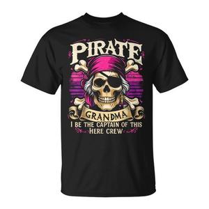 T-Shirt Divertente da Nonna Capitano Pirata - Design Promozionale - Product Image 1