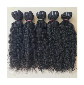 Factory Supply of 100% Raw Unprocessed Cuticle Virgin Natural Curly Virgin Human Hair Extension for Sale from Global Supplier