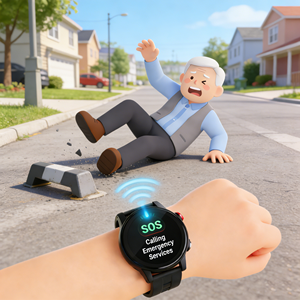 Reloj Inteligente con Protocolo TCP/IP, Podómetro, Llamada de Emergencia por Voz, Botón SOS Físico, Múltiples Modos de Localización, 4G, GPS, LBS, WIFI - Product Image 2