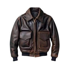 Veste d'hiver en peau de mouton sur mesure pour homme, fabriquée avec une doublure en peau de mouton entière, offrant un confort et une protection exceptionnels en hiver - Product Image 1