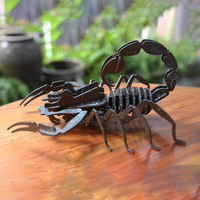 Scorpion Vietnam Films Métalliques de Luxe en Résine PC, Décoration Murale au Design Moderne, Papier Peint Décoratif Élégant pour Salon, Canapé et Décoration Intérieure