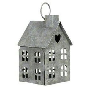 Casa Navideña de Hierro Galvanizado Hecha a Mano, Estilo Rústico Vintage, Ecológica, 100 Piezas, Decoración Navideña Personalizable para el Hogar - Product Image 4