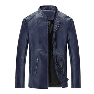 High Quality Men's <b>Winter</b> Fashion <b>Leather</b> <b>Jacket</b> New Arrival High Street Style Motorcycle <b>jacket</b> for men - Product Image 2