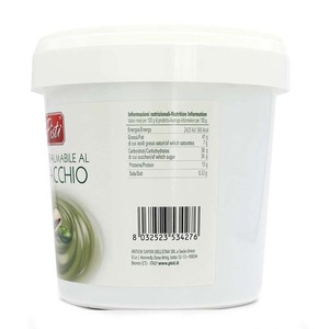 Vente en gros de crème de pistache 45% 1 kg de pâte de noix en vrac dans un seau pour pâtisserie, dessert, crème glacée et traiteur - Product Image 4