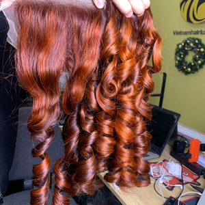 Extensiones de Cabello Humano Vietnamita Remy con Ondas Voluminosas, Sin Químicos, 100g, Precio de Fábrica - Product Image 6