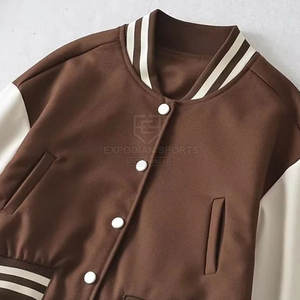 Chaqueta Corta de Invierno para Mujer, de Alta Calidad, 100% Algodón, Transpirable, Estilo Universitario - Product Image 2