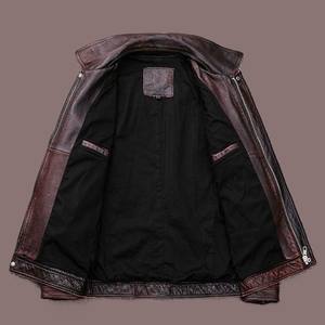 Veste en cuir de motard pour homme de qualité supérieure 2026, veste d'hiver pour homme à prix avantageux, style vintage - Product Image 3