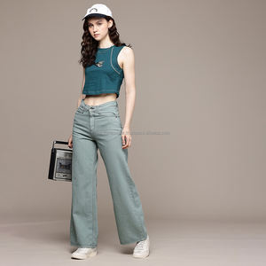 Nardon Apparel été femmes Slim Fit cropped Top personnalisé décontracté bébé Tee - Product Image 4