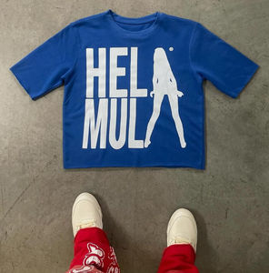 Camiseta personalizada OEM ODM Heavyweight, camisetas holgadas transpirables de manga corta de gran tamaño de algodón puro - Product Image 5