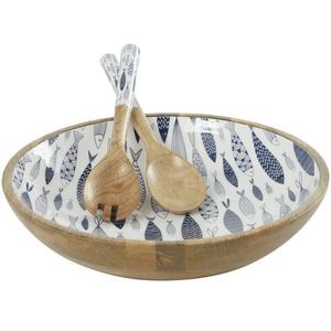 Décoratif Meilleure Vente Nouveau Design Haute Qualité Décoration Intérieure Bol De Service Avec Cuillères Sets Bol En Résine Émail - Product Image 5