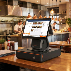 Sunmi D3 Registratore di Cassa con Stampante Integrata 80mm, Doppio Schermo, Sistema POS per Ordinazioni Alimentari in Ristoranti, Attrezzatura Finanziaria - Product Image 1
