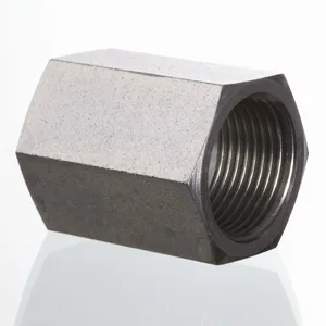 Conexión Hidráulica Hexagonal BSP con Recubrimiento de Zinc y Níquel para Cilindros Giratorios - Product Image 1