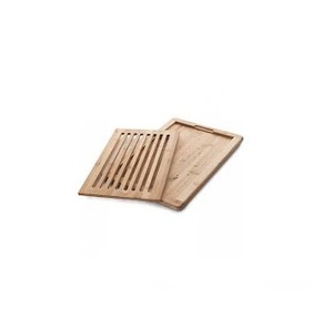 Tabla de cortar de madera redonda hecha a mano para uso en la cocina para cortar verduras y frutas - Product Image 4